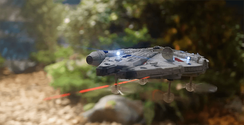 Are star wars propel drone faster than normal drones