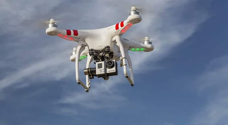 best camera drone - gopro hero 8 drone mount