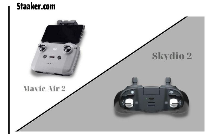 Mavic Air 2 vs Skydio 2 Controllers
