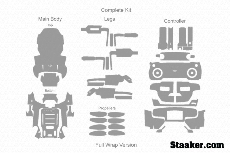 DJI Mavic Mini layout