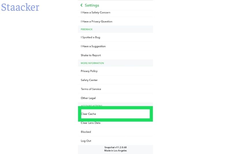 Delete Your Snapchat Cache