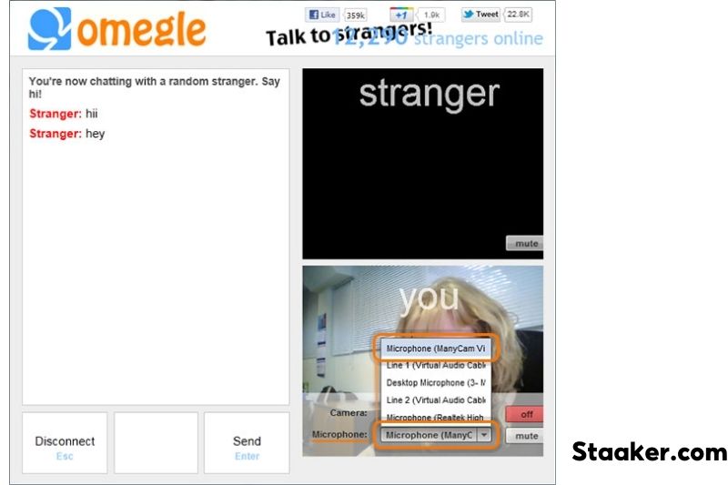 How Do I Turn ManyCam On For Omegle On My Desktop