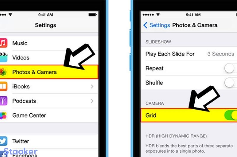 How to Put Grid on iPhone Camera