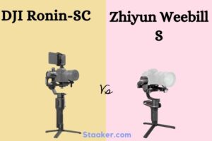 DJI Ronin-SC or Zhiyun Weebill S Which Gimbal Is Best For You