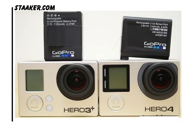 GoPro Hero 3 Vs Hero 4 design