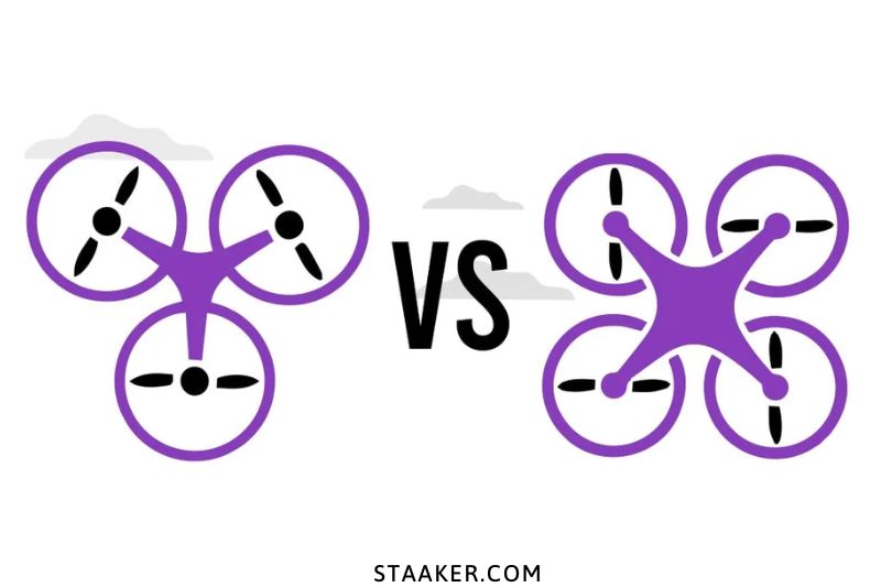 Convenience of tricopter vs quadcopter