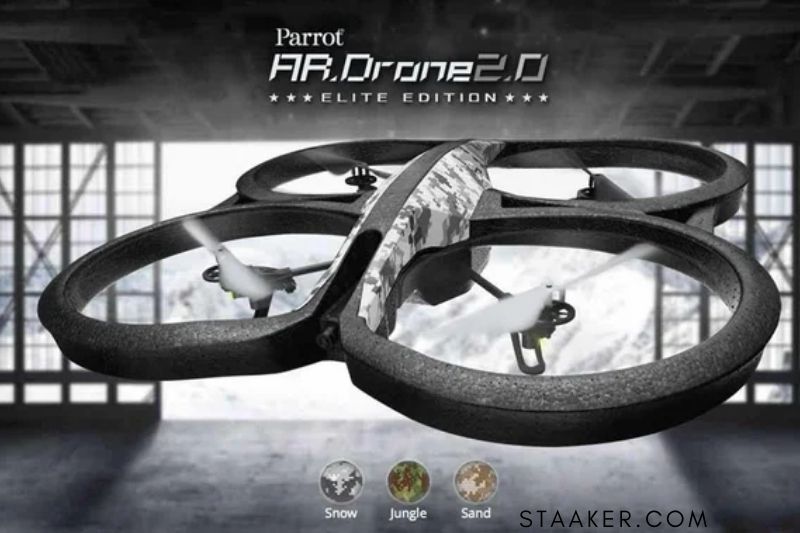 drone parrot ar.drone 2.0 elite edition jungle- Design