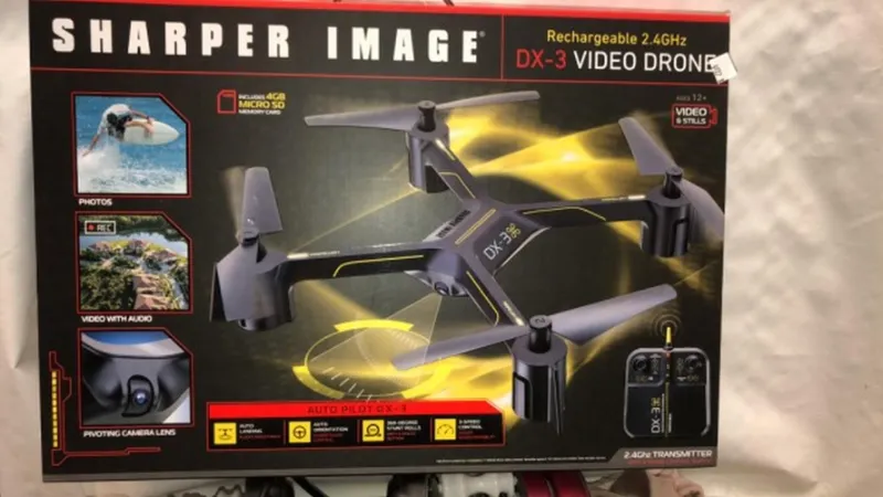 Sharper Image DX3 Video Drone